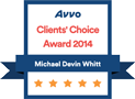 Avvo Clients Choice Award 2014